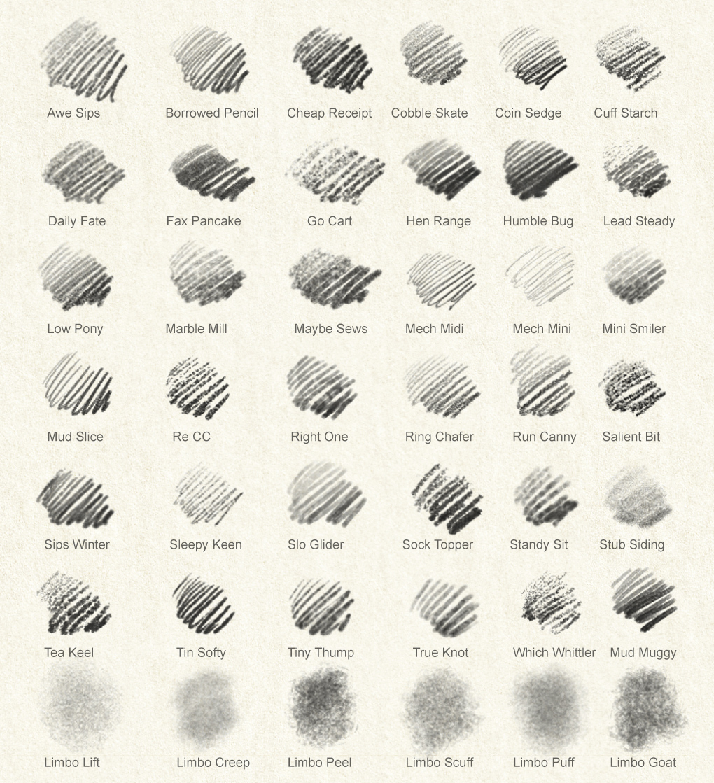 43 Photoshop Pencils