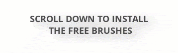 Scroll down to install Procreate brushes Scroll down to install Procreate brushes