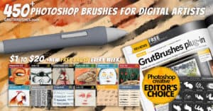 450 Photoshop Brushes for Digital Artists