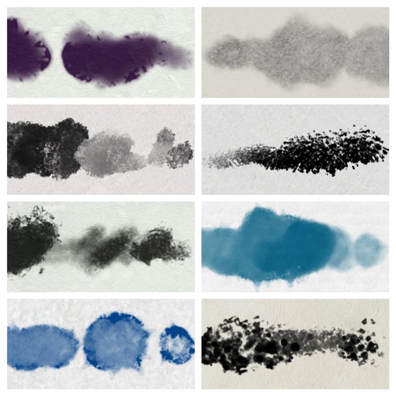 8 Procreate Brushes (enlarged 300%)