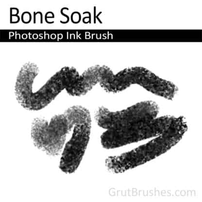 Bone Soak - Photoshop Ink Brush