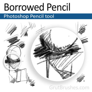 Borrowed Pencil - Photoshop Pencil Tool