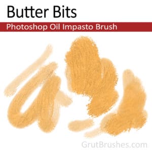 Butter Bits - Free Photoshop Impasto Oil Brush