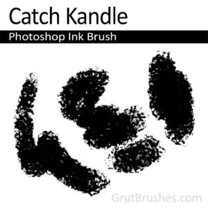 Photoshop Ink Brush for digital artists 'Catch Kandle'