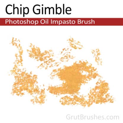 Photoshop Oil Impasto Brush for digital artists 'Chip Gimble'