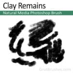 Clay Remains - Photoshop Natural Media Brush