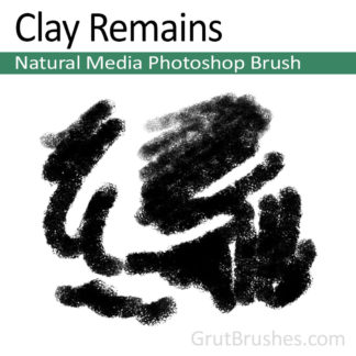 Clay Remains - Photoshop Pastel Brush