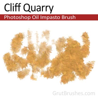 Cliff Quarry - Impasto Oil Photoshop Brush
