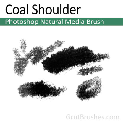 Photoshop Natural Media for digital artists 'Coal Shoulder'