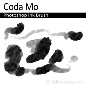Photoshop Ink Brush for digital artists 'Coda Mo'