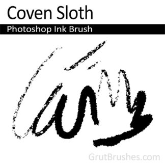 Coven Sloth - Photoshop Ink Brush