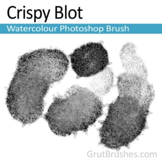 Crispy Blot - Photoshop Watercolor Brush