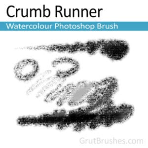 Crumb Runner - Photoshop Watercolor Brush