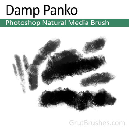 Photoshop Natural Media for digital artists 'Damp Panko'