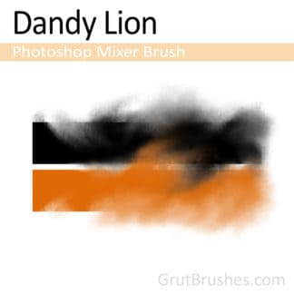 Dandy Lion - Photoshop Mixer Brush