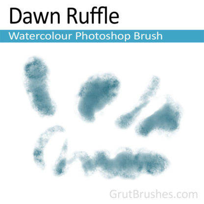 Photoshop Watercolor for digital artists 'Dawn Ruffle'