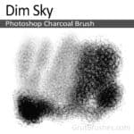 'Dim Sky' - Photoshop Charcoal Brush
