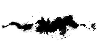 ink spill Photoshop brush for painting ink stains