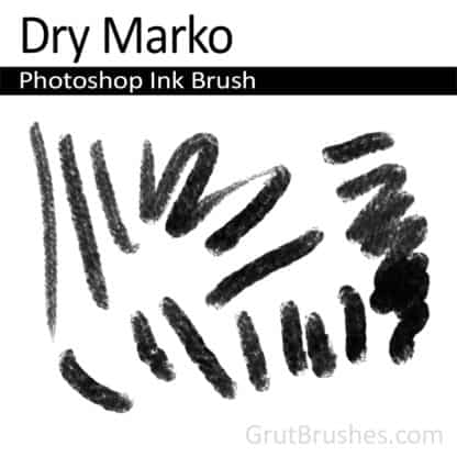 Dry Marko - Photoshop Ink Brush