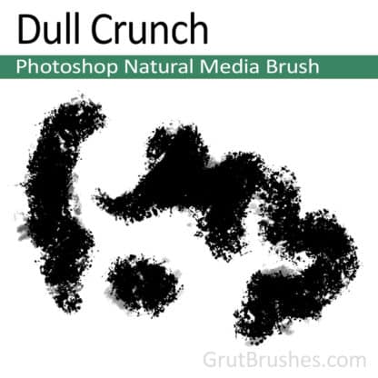 Dull Crunch - Photoshop Natural Media Brush