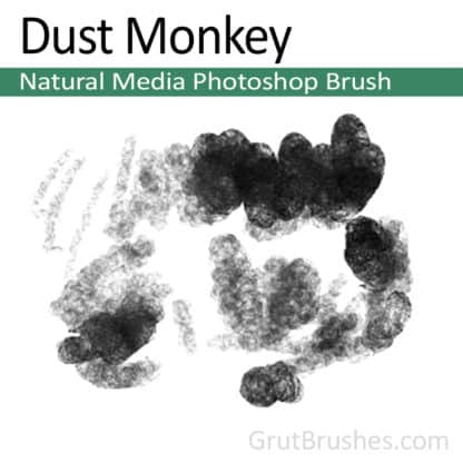 Dust Monkey - Photoshop Natural Media Brush