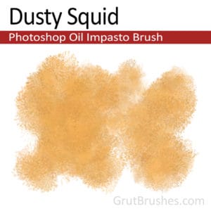 Dusty Squid - Impasto Oil Photoshop Brush