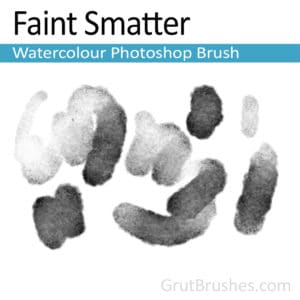 Faint Smatter - Photoshop Watercolor Brush