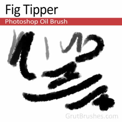 Fig Tipper - Photoshop Oil Brush