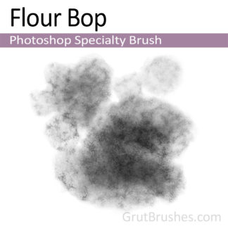 Photoshop Specialty Brush for digital artists 'Flour Bop'