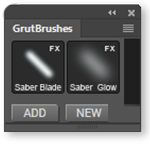 Free Photoshop lightsaber Brushes 
