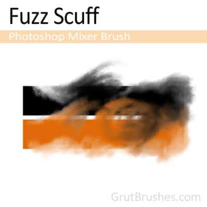 Fuzz Scuff - Photoshop Mixer Brush