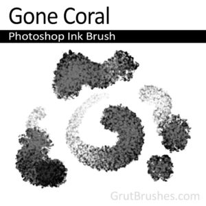 Gone Coral - Photoshop Ink Brush