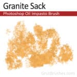 Photoshop Impasto brush 'Granite Sack'