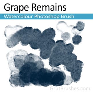 Grape Remains - Photoshop Watercolour Brush