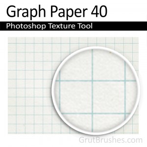 'Graph Paper 40' Photoshop graph paper tool