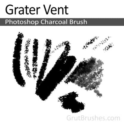 Grater Vent - Photoshop Charcoal Brush