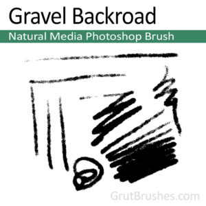 Gravel Backroad - Natural Media Brush