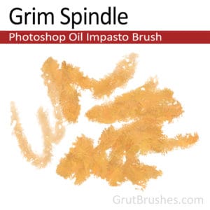 Grim Spindle - Photoshop Impasto Oil Brush