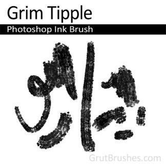 Grim Tipple - Photoshop Ink Brush