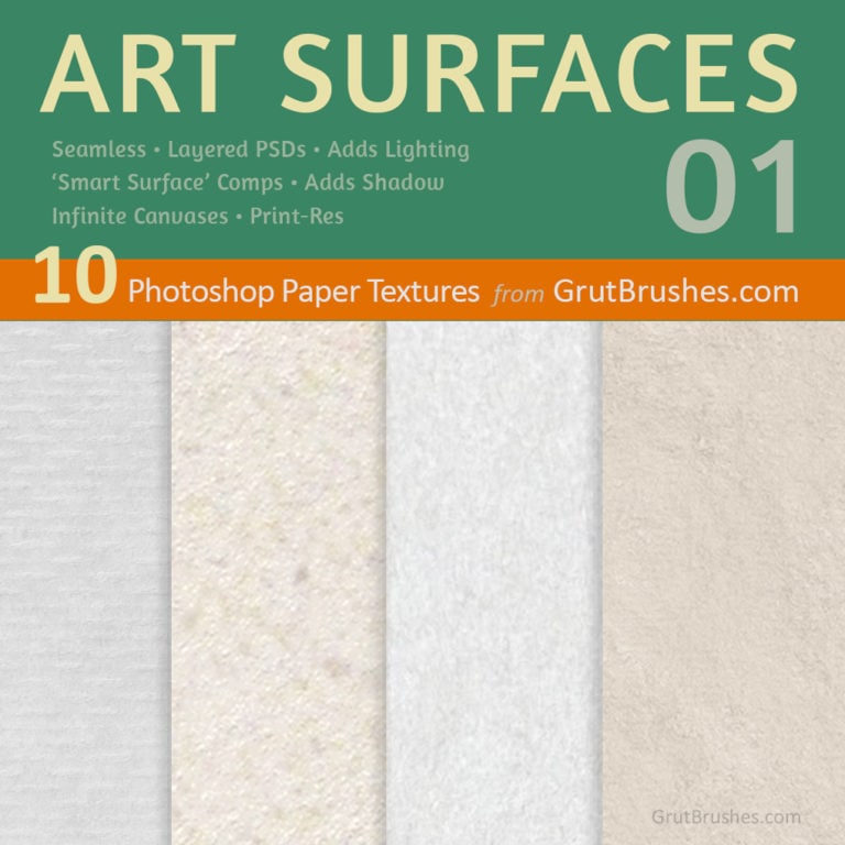 Paper Textures and Brushes for Professional Digital Artists by GrutBrushes