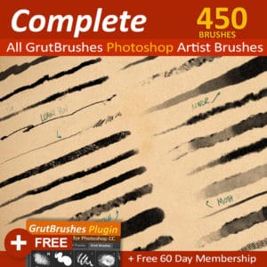 GrutBrushes-ArtBrushes-Photoshop-brushes-collections-450 450 Photoshop brushes