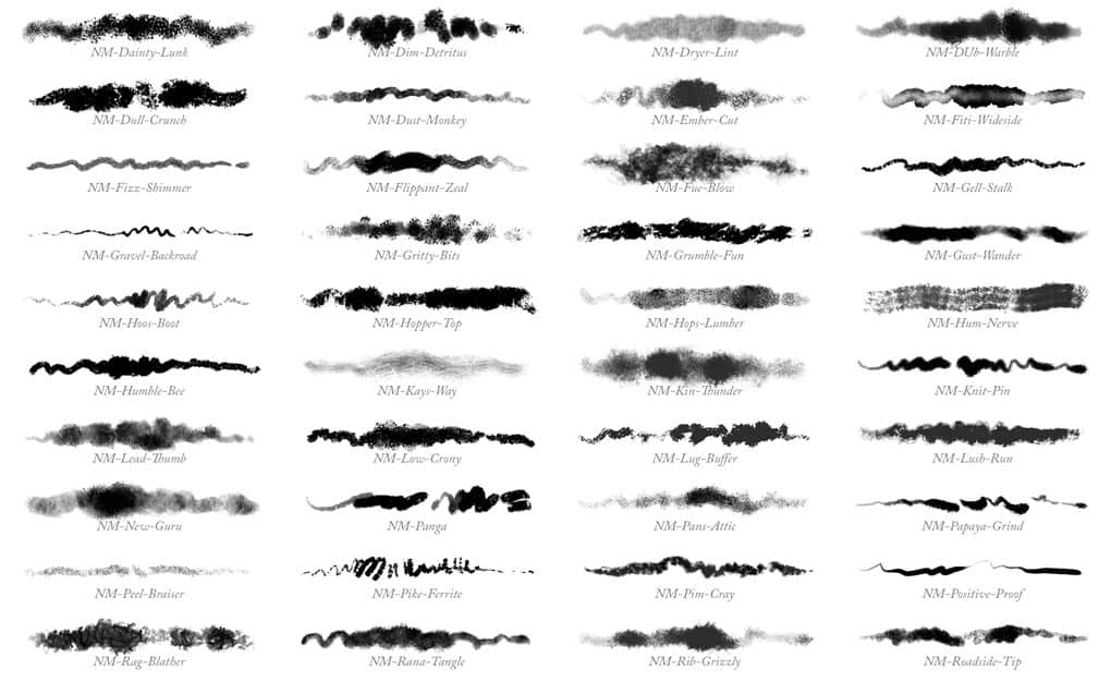 32 more Photoshop brushes