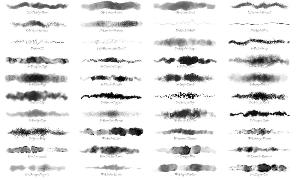 32 more Photoshop brushes