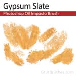 Photoshop Oil Impasto brush 'Gypsum Slate'