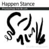 Happen Stance - Photoshop Ink Brush