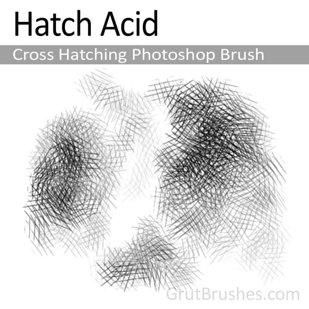 Hatch Acid Cross Hatching Brush