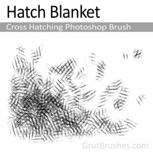 Hatch Blanket - Photoshop Cross Hatching Brush