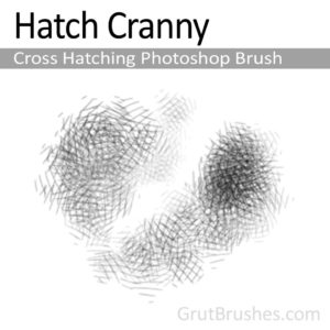 'Hatch Cranny' Photoshop Cross Hatch Brush