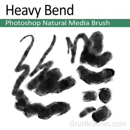 Photoshop Natural Media for digital artists 'Heavy Bend'