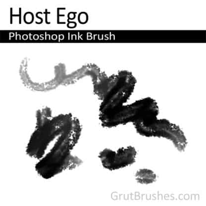 Photoshop Ink Brush for digital artists 'Host Ego'